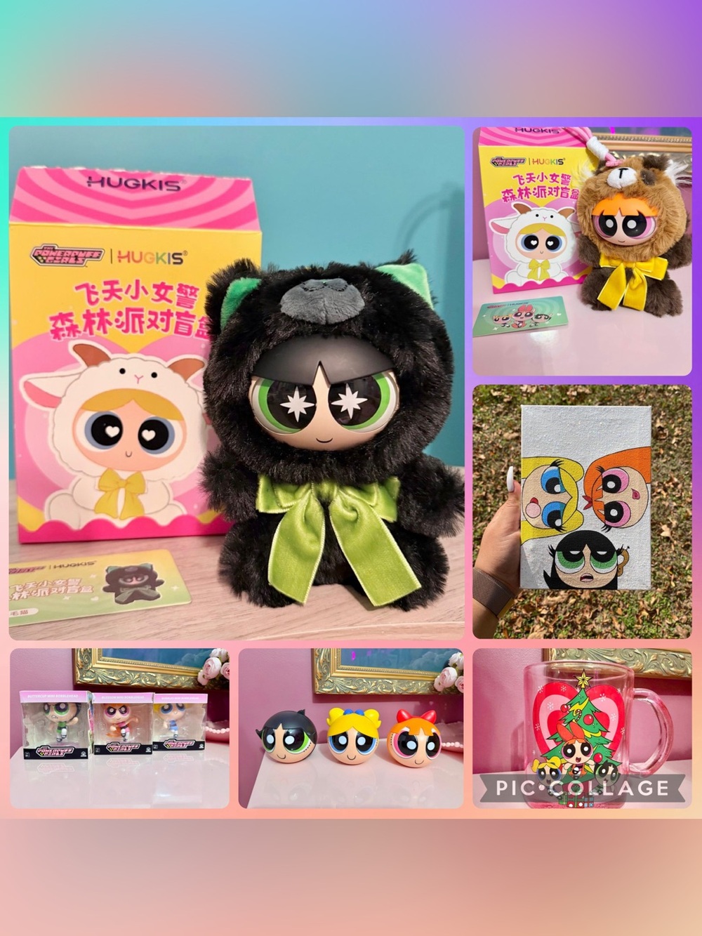 The Powerpuff Girls Set-Blind Boxes, Painting, Mug, and LOL Surprise Head-No Toy